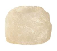 Bougeoir Cristal De Sel Blanc - Roc 400g