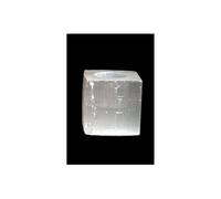 - bougeoir cube en sélénite poli 700 g