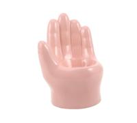 Bougeoir de Main Rose en Céramique, Design Minimaliste