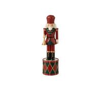 Bougeoir de Noël "Casse-Noisette" 32cm Rouge