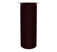 Bougeoir de Sol Colby 40cm Prune & Argent