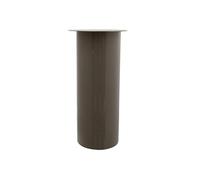 Bougeoir de Sol Colby 40cm Taupe & Or