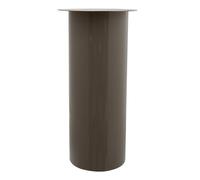Bougeoir de Sol "Colby" 40cm Taupe & Or