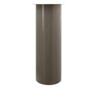 Bougeoir de Sol "Colby" 60cm Taupe & Or