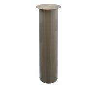 Bougeoir de Sol "Colby" 70cm Taupe & Or