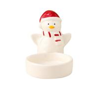 Bougeoir -décoration de Table en céramique de Vacances, présentoir Artistique de Centre de noël, Charmant Accent de de, Ornement de pièce maîtresse de fête d'hiver, bougeoir en c