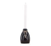Bougeoir Design à LED "Ulricehamn" 9cm Noir