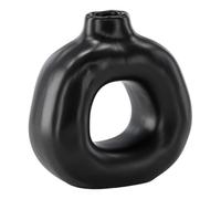 Bougeoir Design en Céramique "Judi" 13cm Noir
