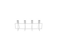 Present Time - Bougeoir design métal Row - L. 40 cm - Blanc - Row Blanc G
