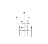 Bougeoir Elysia de Ferm Living en Acier Inoxydable Brossé