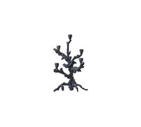 POLSPOTTEN Bougeoir Apple Tree L 53 cm Gris foncé