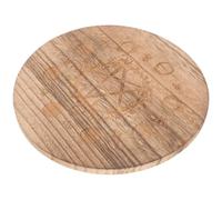 Bougeoir en Bois Pentagramme Khaki pour Décoration Maison Rustique