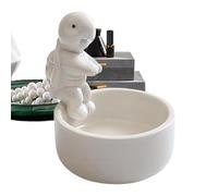 Bougeoir en céramique, figurine de tortue de dessin animé - Bougeoir créatif parfumé, bougeoir animal, décoration de bureau pour l'intérieur