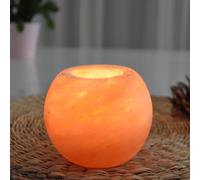 Zen'Arôme Bougeoir en cristal de sel Himalaya – Rond