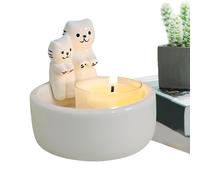 Bougeoir En Forme De Chaton - Bougeoir En Forme De Chat | Bougeoir Chauffant En Forme De Chaton | Bougeoir Parfumé En Forme De Pattes, Bougeoir En Céramique En Forme De Gatt