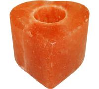 Bougeoir en forme de Cœur en Sel de l'Himalaya