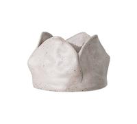 Bougeoir en grès gris, votive, accessoire pour bougie - Bloomingville, Bilia - 11x11x7 cm