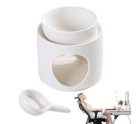 Bougeoir en Théâtre - Chauffeur De Fusion De Cire | Événements À Domicile Décoratifs en Tueur De Chauffe | Ornement De Diffuseur Réutilisable pour l'anniversaire, Noël, Mariage, Fêtes De Pendaison De