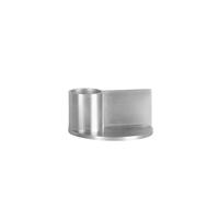 Bougeoir Foundation Form 1 en Acier Inoxydable