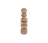 Bougeoir grand Present Time Formado Beige 7,5x23 cm