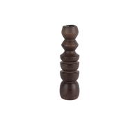 Bougeoir grand Present Time Formado Marron 7,5x23 cm