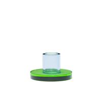 Bougeoir Hubsch Interior Astra small Bleu 7x3,5 cm