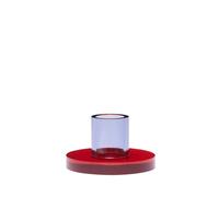 Bougeoir Hubsch Interior Astra small Violet 7x3,5 cm