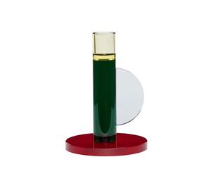 Bougeoir Hubsch Interior Astro Vert 10x14 cm