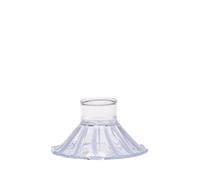 Bougeoir Hubsch Interior Hei Bleu 8x4 cm