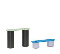 Bougeoir Hubsch Interior Modu (x2) Bleu 22x6x16 cm / 22x6x6 cm
