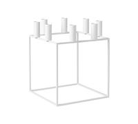 Audo Bougeoir Kubus 8 blanc LxlxH 23x23x29cm