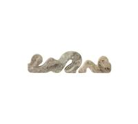 Bougeoir Lot de 2 en marbre naturel Liabella