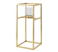 Bougeoir Mauro Ferretti Elegant Doré 15x15x35 cm