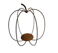 Bougeoir minimaliste en fer en forme de citrouille pour décoration d'intérieur, améliore l'espace sans prendre beaucoup de place