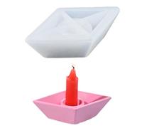 Bougeoir moule Natation Impression de bougies Résine Bougie Bateau Silicone Moule ÉPOSSION Bougie Impression Cincextrusion Bougies Moule Silicone Verser Moule Impression Moule pour bougies pe