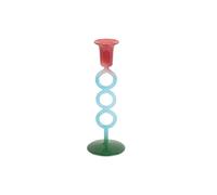 Bougeoir moyen Present Time Anillo Vivo Multicolore 7,4x21x7,4x7,4 cm