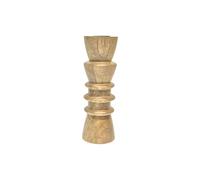Bougeoir moyen Present Time Formado Beige 6,5x20 cm