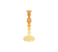 Bougeoir moyen Present Time Grato Mecer Jaune 9x22,5x9x9 cm