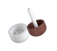 Bougeoir multi-usages en silicone en forme de point personnalisable pour travaux manuels, décoration de la maison, artisanat en résine faite à la main