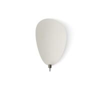 Bougeoir Mural Audo Flambeau H40 Laiton bruni/Gris