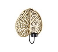 Bougeoir Mural Design "Lotus" 22cm Or