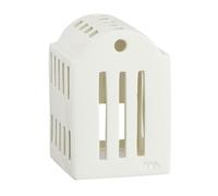 Kähler Photophore Urbania Smithy – Maison de lumière H 10,5 cm Blanc