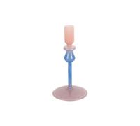Bougeoir petit Present Time Duo Colores Rose 9,3x18,5x9,3x9,3 cm