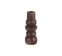 Bougeoir petit Present Time Formado Marron 7x17,5 cm