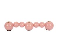 Bougeoir Present Time Bubbles Straight Rose 7x7 cm