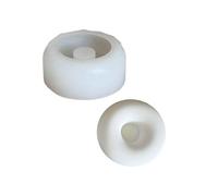 Bougeoir rond en silicone de qualité alimentaire pour créer des cadeaux uniques en résine avec design en moulage sans effort moule en silicone pour l'artisanat en résine