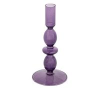 Bougeoir verre Deep violet H195cm - Atmosphera Créateur d'intérieur