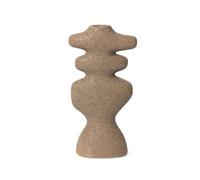 ferm LIVING - Yara Candle Holder Large Dark Sand ferm LIVING