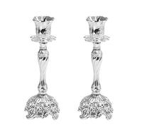 Bougeoirs, 1 Paire de bougeoirs Classiques de Style européen Ensemble de bougeoirs à Une tête pour célébrer Les Vacances, Les Anniversaires, Les Mariages