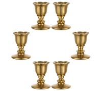 Bougeoirs Coniques 1 Ensemble Chandelier en Cuivre Bougeoirs Décoratifs Dîner Salle À Manger Centres De Table Chandelier